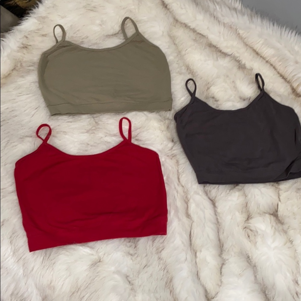 Set of 3 Crop tops